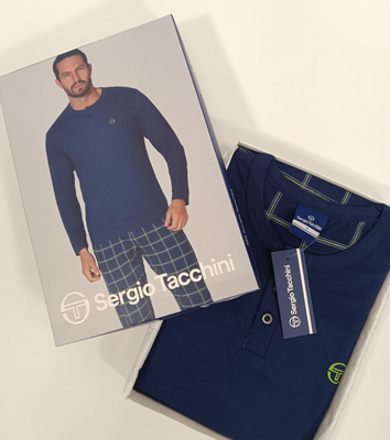 PIGIAMA UOMO M/L PGI35 A21/B21 Tellini S.r.l. Ingrosso Abbigliamento